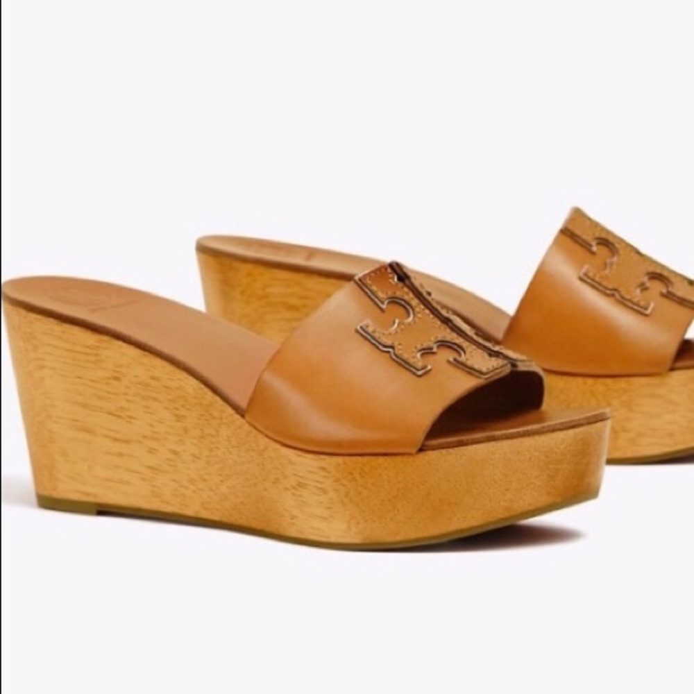 LIKE NEW Tory Burch Ines Wedge Slide
